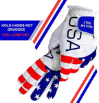 Raulam International Usa Flag Golf Gloves With Perfect Grip For Men And Women Golf Glove American Flag Left Hand Golf Glove Men