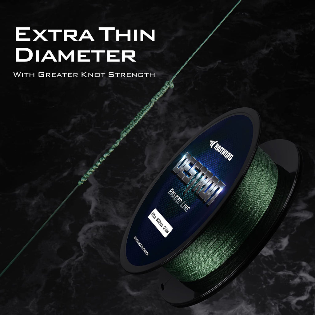 Kastking Destron Braided Fishing Line, Yellow , 150 Yds-8Lb-0.13Mm