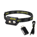 Nitecore NU25 360 Lumen Triple Output - White, Red, High CRI - Lightweight USB Rechargeable Headlamp (Black)