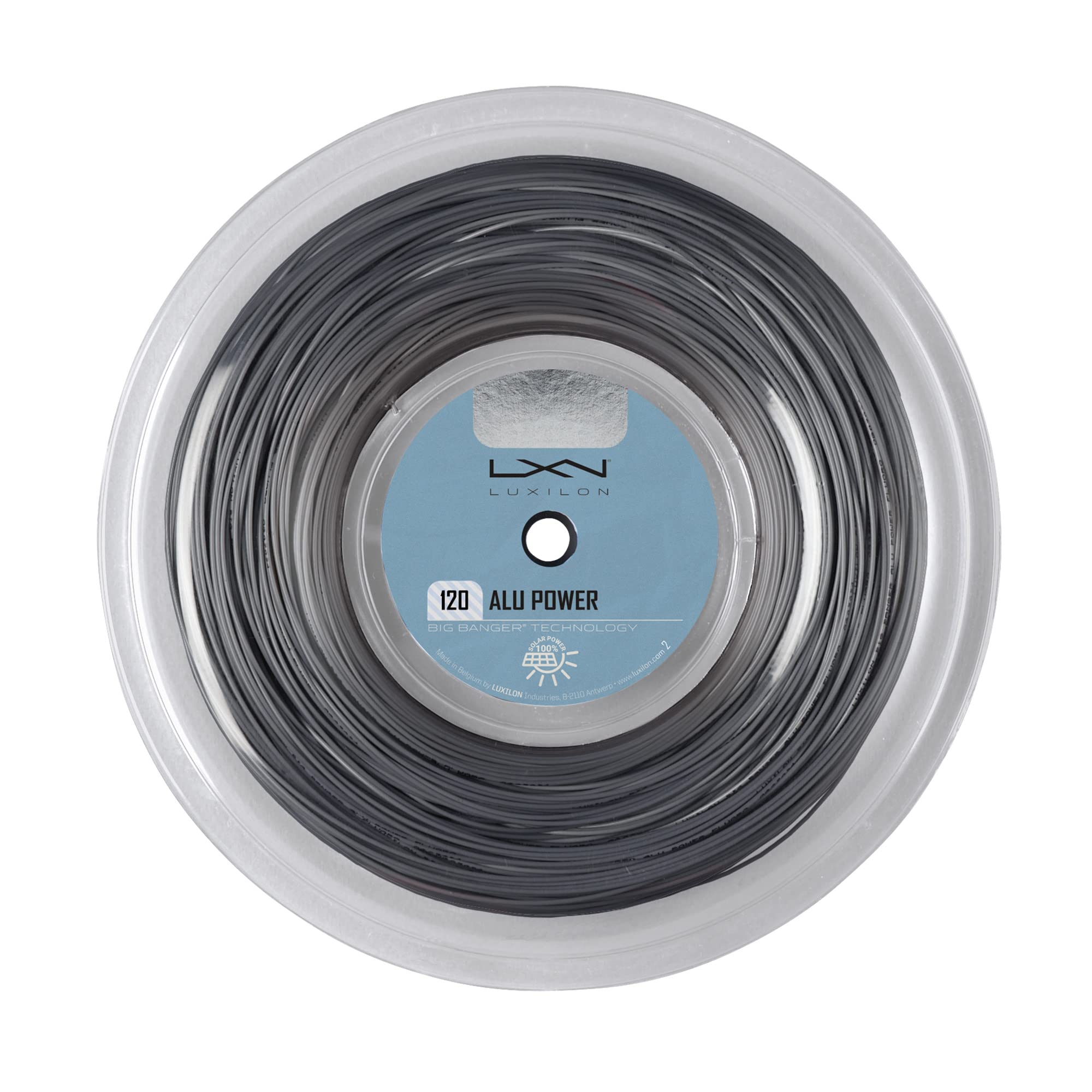 Wilson Luxilon Big Banger Alu Power Feel 120 Reel, Platinum, 200M17-Gauge