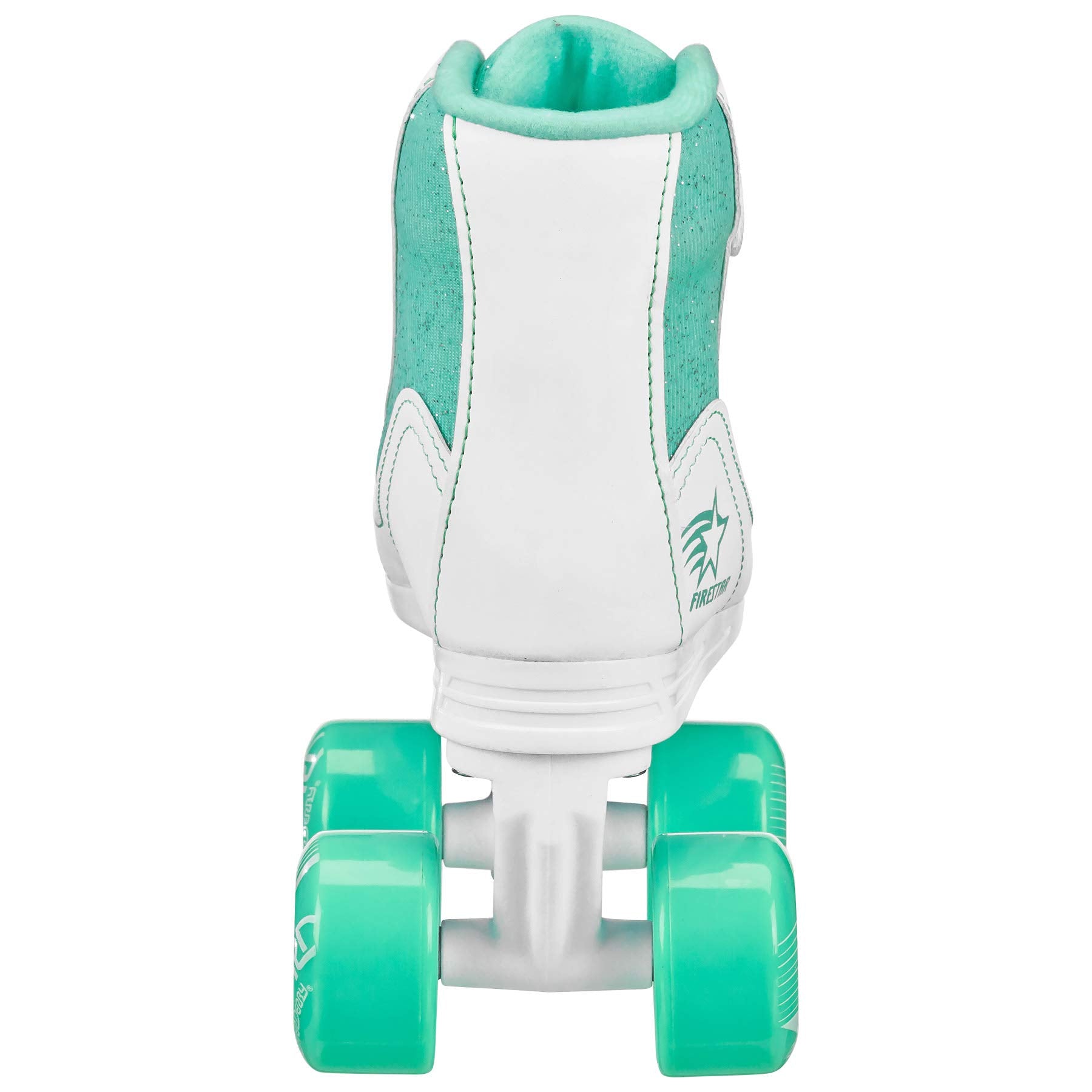Roller Derby FireStar Youth Girls Roller Skate White/Mint Size 2
