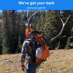 Koola Buck - Treated Elk Game Bags Hunting. Complete Your Hunting Gear And Equipment - Four 48'' Heavy Duty Elk Quarter Bags For