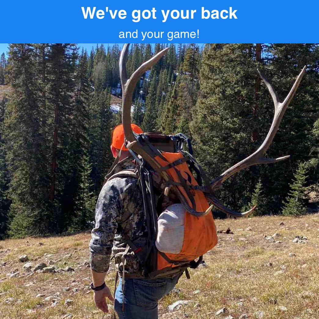 Koola Buck - Treated Elk Game Bags Hunting. Complete Your Hunting Gear And Equipment - Four 48'' Heavy Duty Elk Quarter Bags For