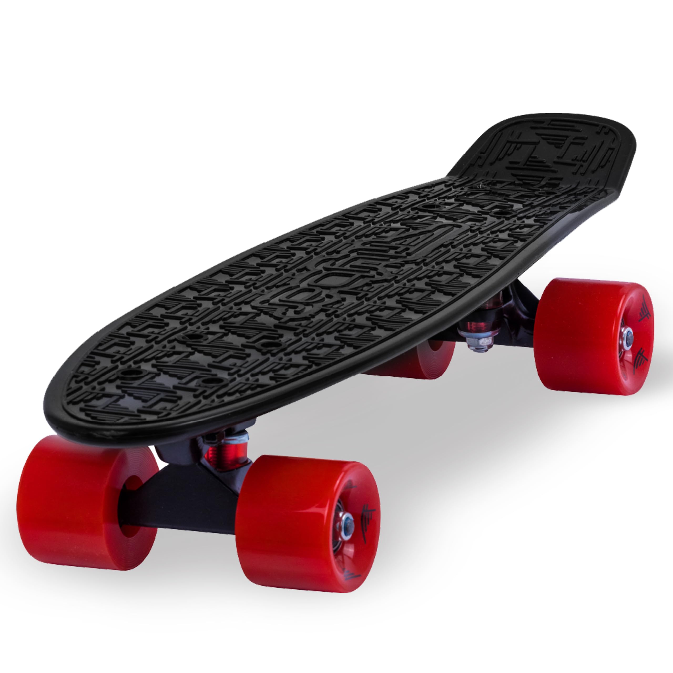 Flybar 22 Mini Cruiser Skateboard - Lightweight, Durable, Non-Slip Deck, ABEC-7 Bearings, Holds up to 175 lbs, for Kids Ages 6-1