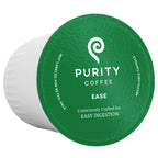 Purity Coffee Ease Dark Roast Low Acid Organic Coffee - Usda Certified Organic Specialty Grade Arabica Single-Serve Coffee Pods 