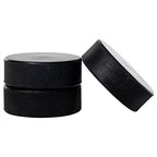 Franklin Sports Ice Hockey Pucks - Black Rubber Pucks For Ice Hockey - Official Size + Weight - Perfect For Rinks + Synthetic Pa