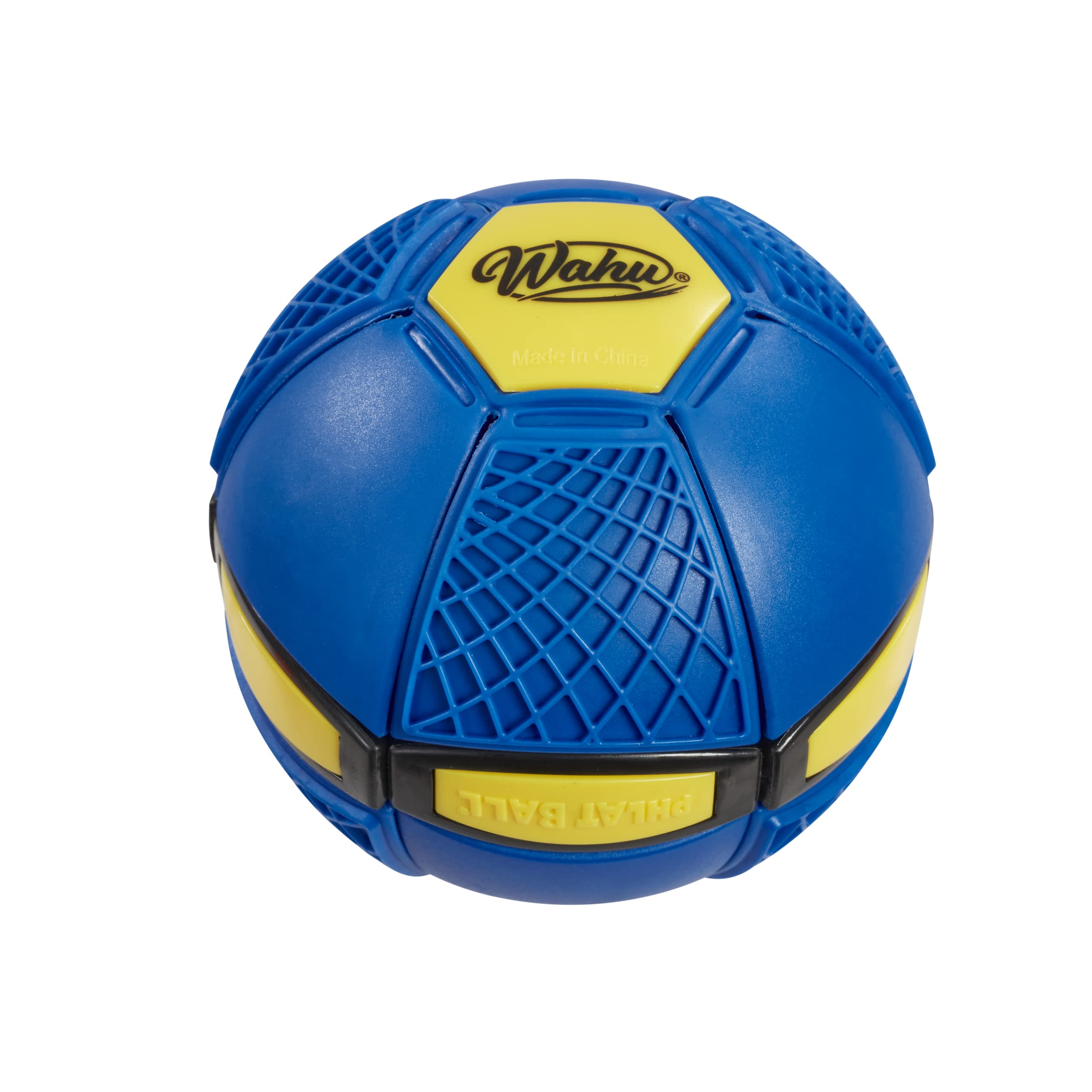 Wahu Phlat Ball Junior Blue - Throw A Disc Catch A Ball! - Time Delay Transformation Flying Toy