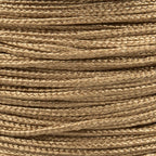 Paracord Planet Micro Paracord - Thin Braided Cord For Crafting, Fishing, And Diy Projects In 125 Ft Spools - Tan