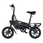 Jetson Bolt Pro Max Electric Bike, Pedal Assist, Foldable, Built-in Carrying Handle, Lightweight Frame, LED Headlight, Cargo Rac