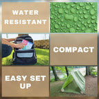 Emergency Zone Green Survival 2 Person Tube Tent 3 Pack