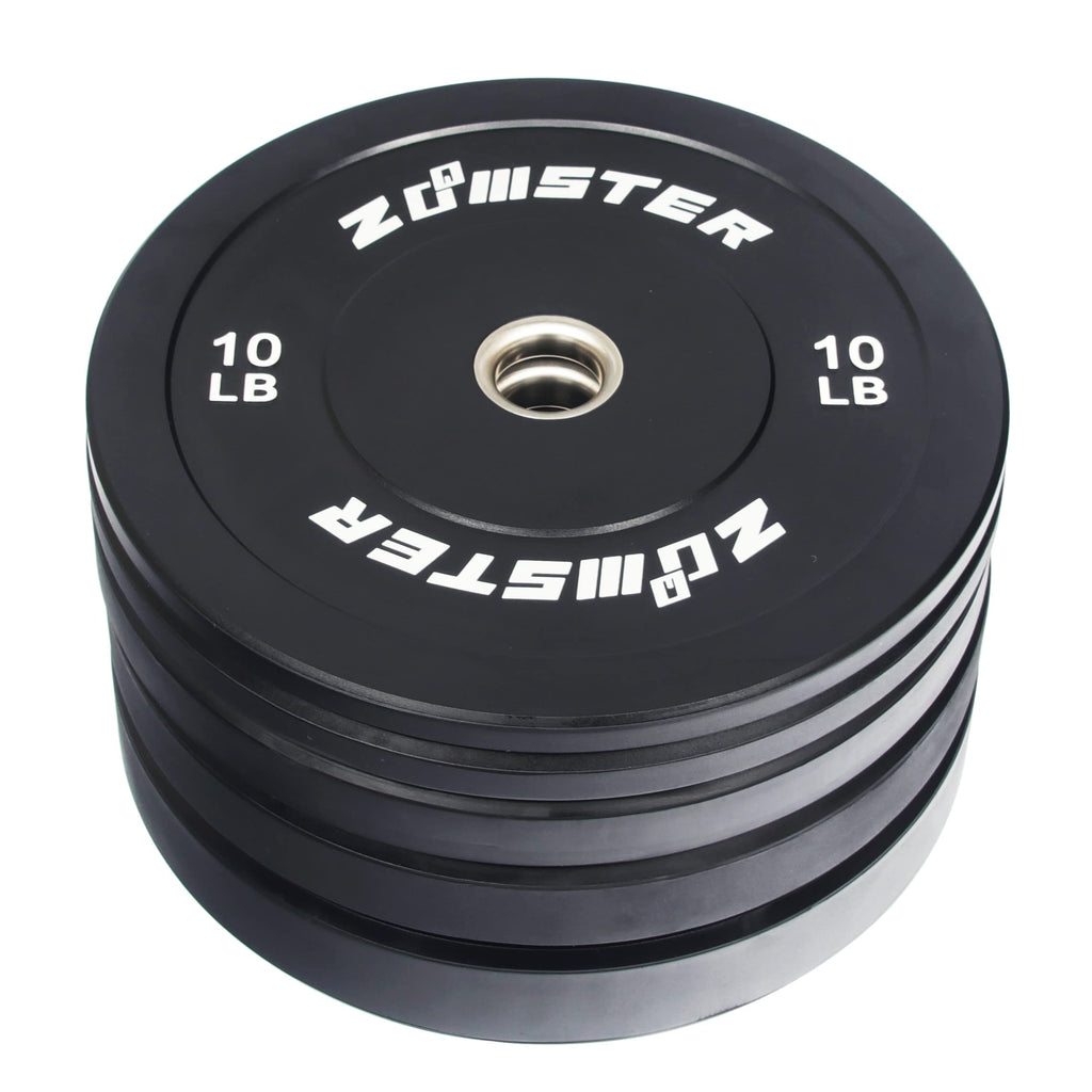 Bumper Plate Olympic Weight Plate Bumper Weight Plate With Steel Insert Strength Training Weight Lifting Plate-190Lb