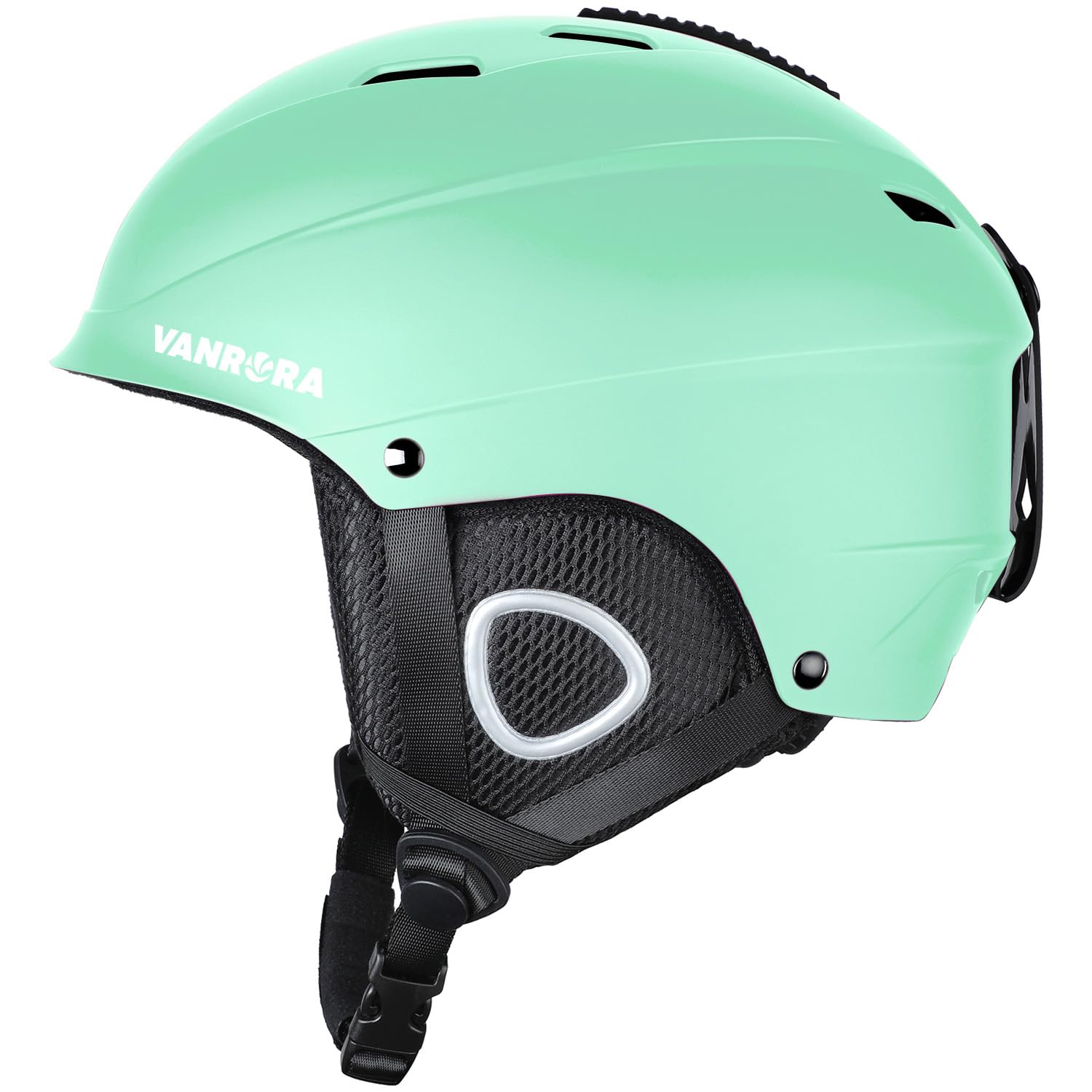 VANRORA Ski Helmet, Snowboard Helmet - Mint Green, S