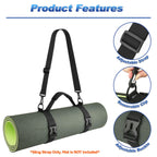 Cosmos Portable Yoga Mat Strap Mat Sling Picnic Blanket Strap With Adjustable Shoulder Strap & Handle For Festivals Picnics Camp