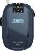 ABUS Combiflex Cable Lock - Lock for securing skis, Helmet, pram and Luggage - Trip 65-65 cm Long - 3 mm Thick - with Number Cod
