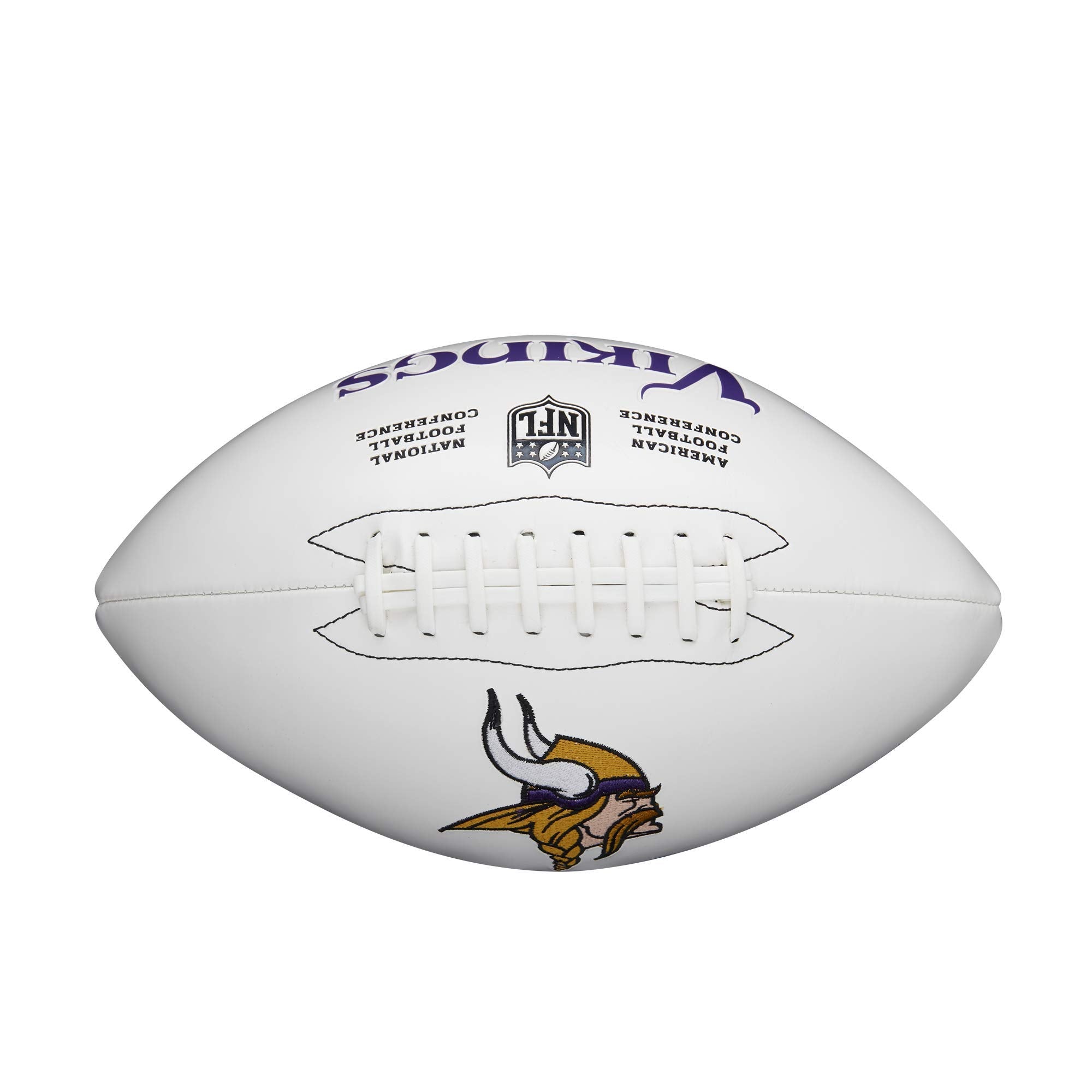 Wilson Nfl Live Signature Autograph Football - Official Size, Minnesota Vikings