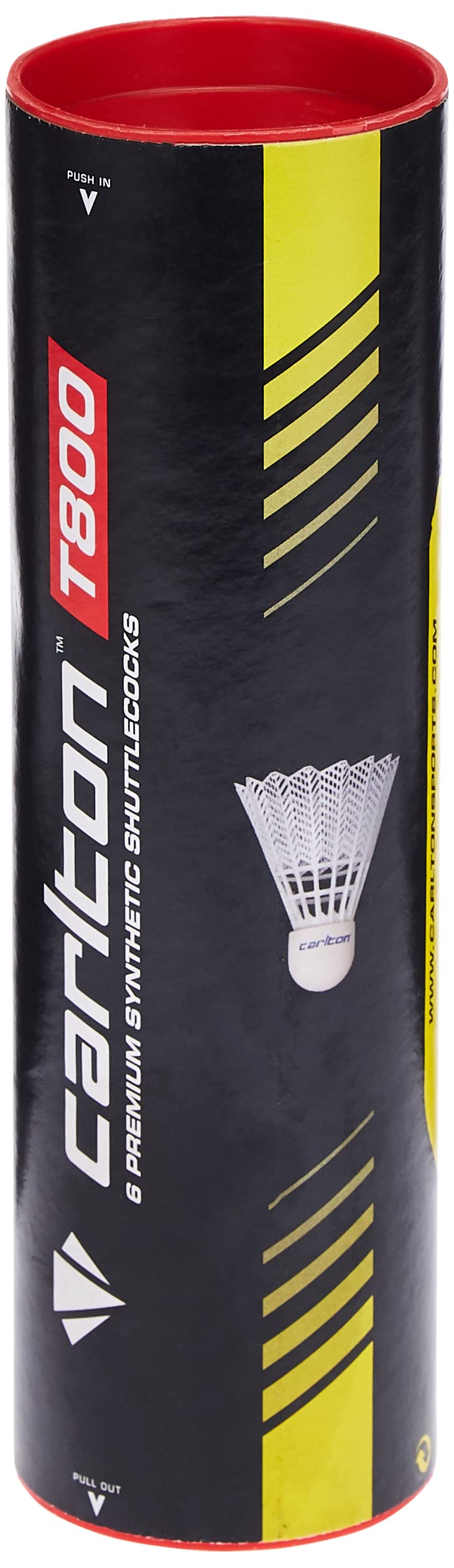Carlton T-800 Fast Speed Badminton Shuttle, White