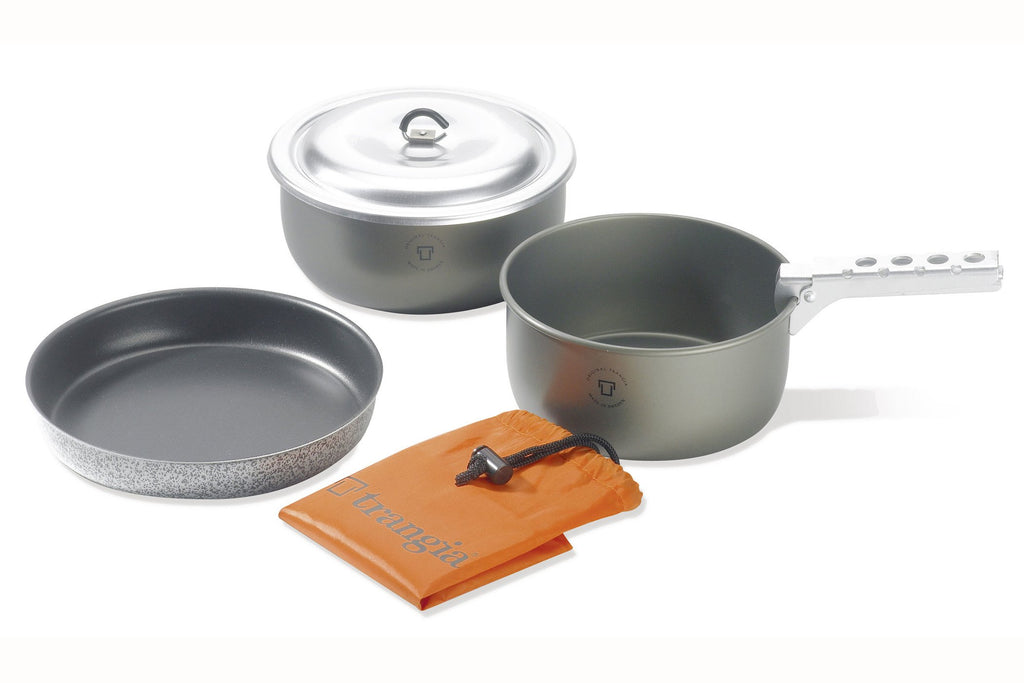 Trangia Tundra 3 Hard Anodized Camping Cook Pot Set