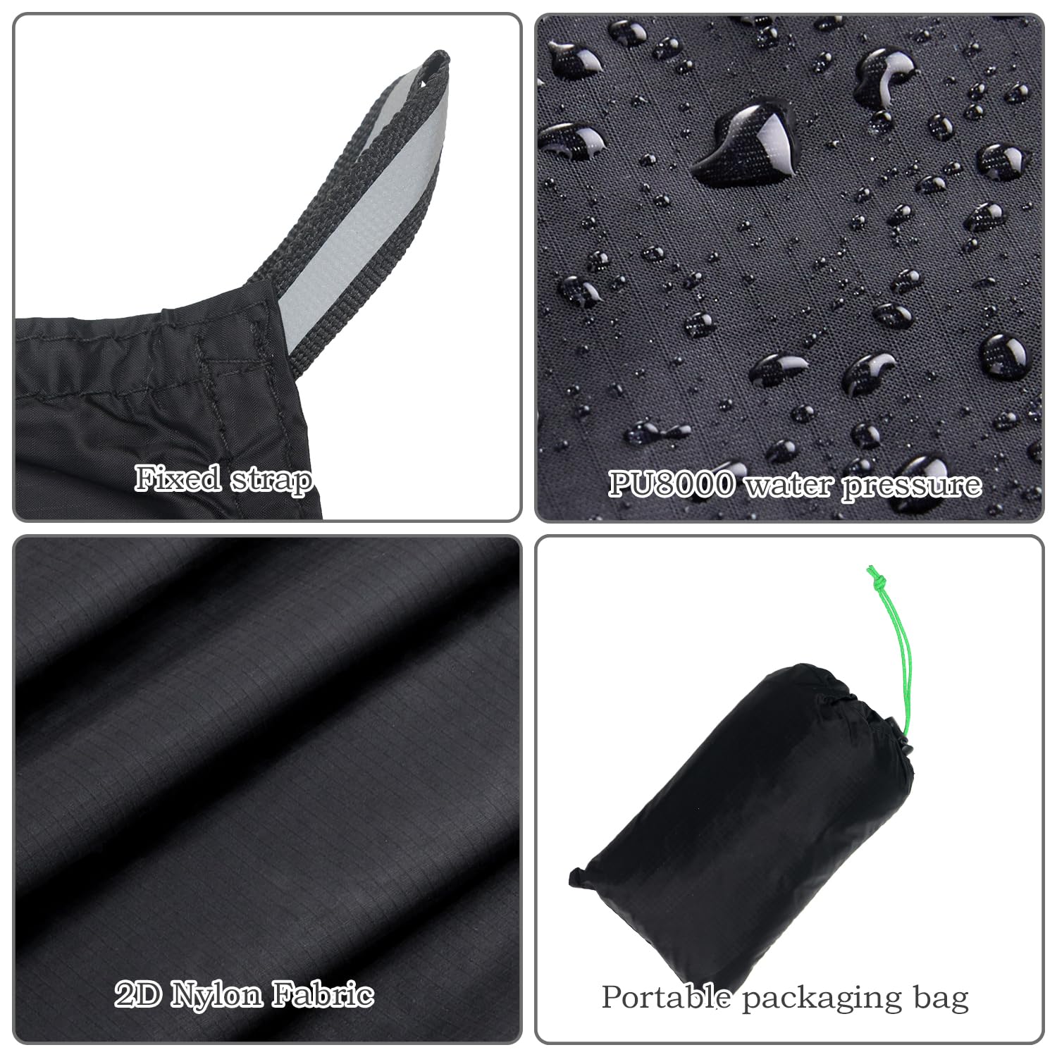 Wind Tour Multifunctional Tarp Waterproof With Carry Bag For Tent Ultralight Outdoor Tent Footprint For Ground Camping Hiking (5