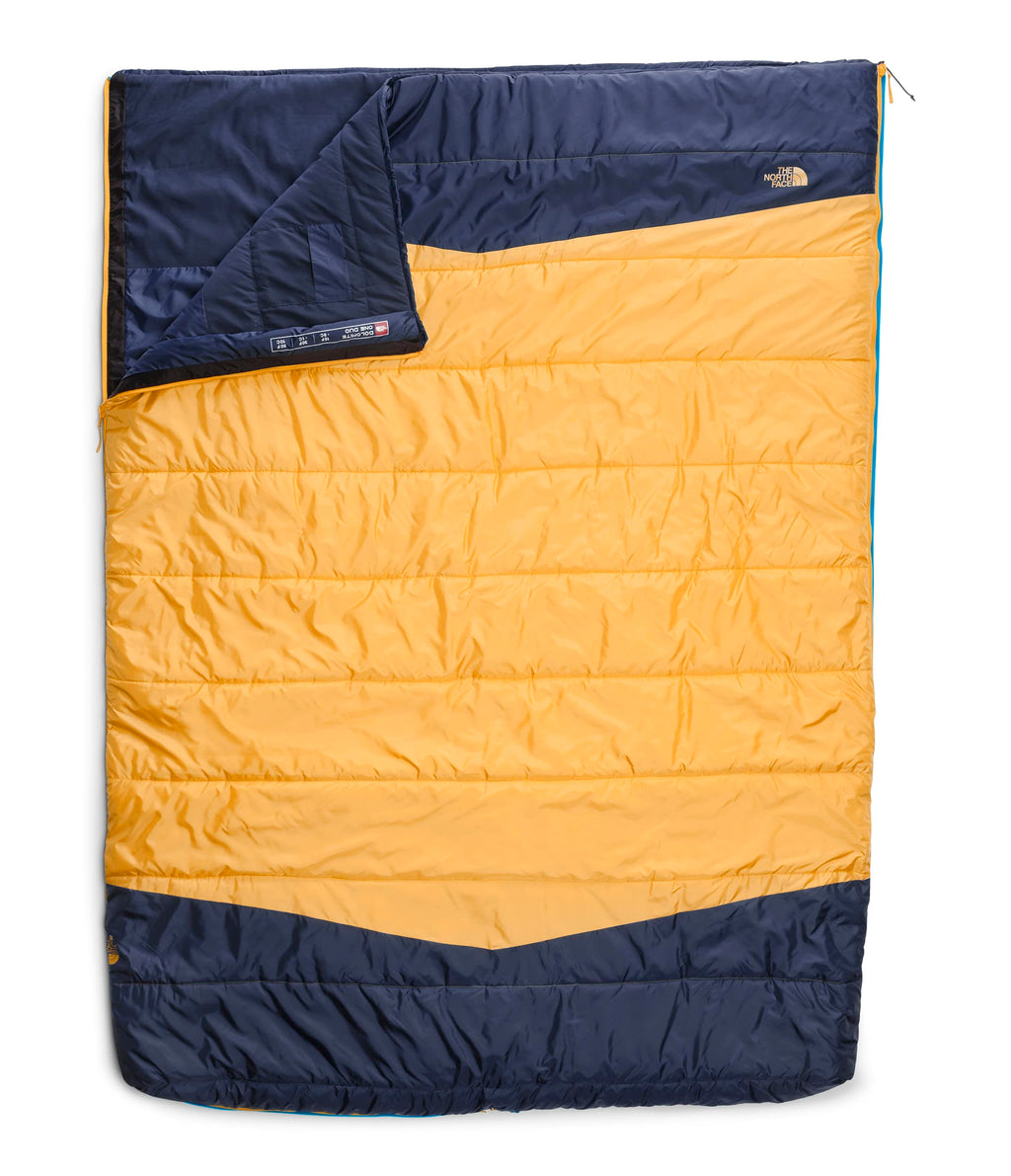 The North Face Dolomite One 15F / -9C, 3-in-1 Insulated Sleeping Bag for 2 People | Water Repellent, Rectangular Shape, Fleece L
