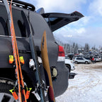 SnoStrip by RigStrips | The Original Protective Magnetic Ski & Snowboard Holder for The Side of Your Vehicle for Paint and Gear