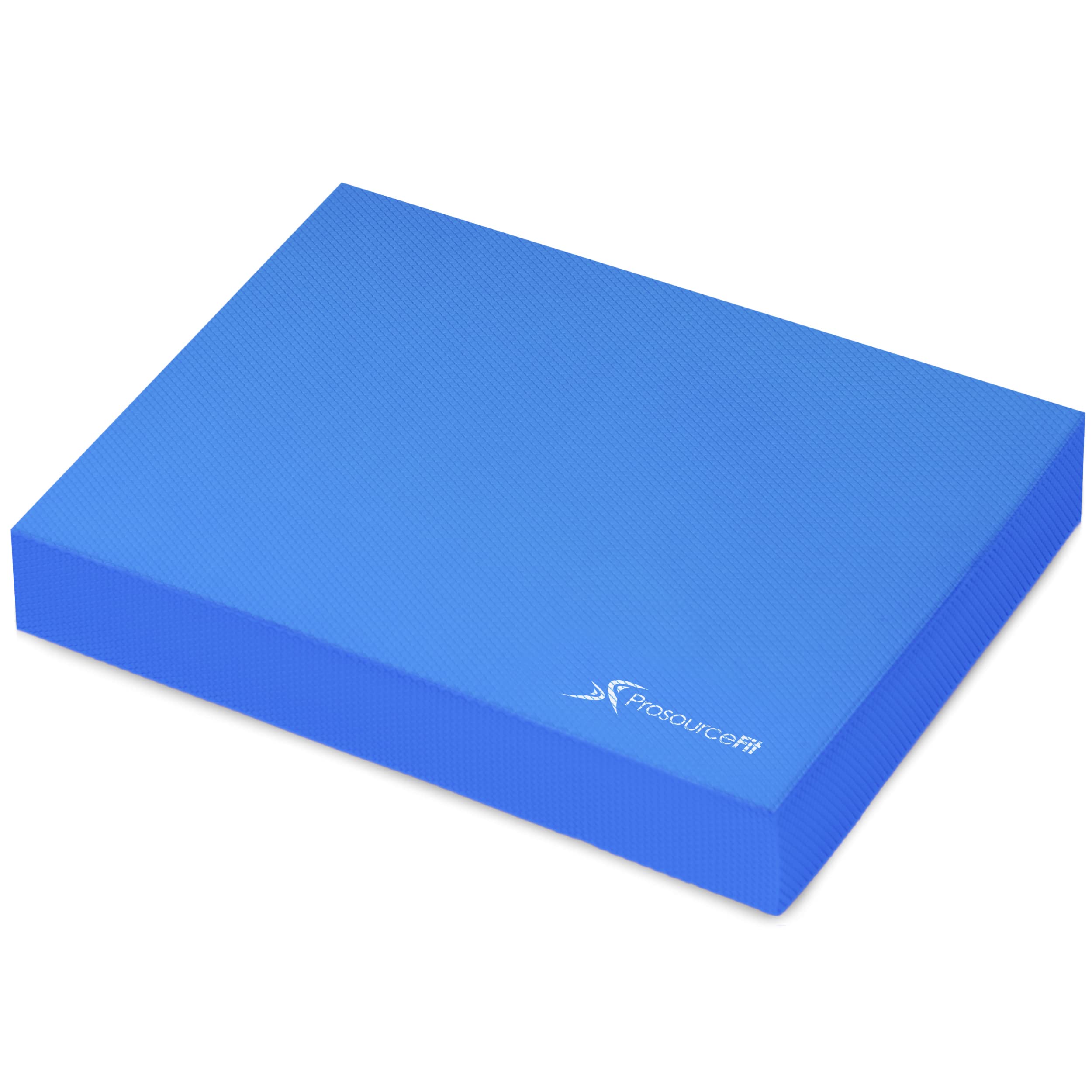 ProsourceFit Exercise Balance Pad  NonSlip Cushioned Foam Mat & Knee Pad for Fitness and Stability Training, Yoga, Physical Th