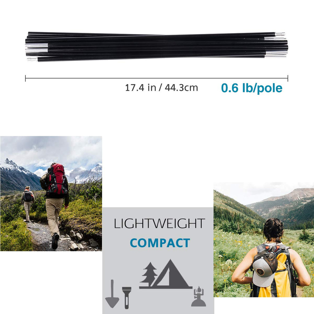 Brilliance4U Tent Poles Replacement 0.33