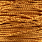 Paracord Planet Micro Paracord - Thin Braided Cord For Crafting, Fishing, And Diy Projects In 125 Ft Spools - Goldenrod