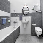 Nolimas 9 Inch Silver Bath Hand Towel Bar Sus 304 Stainless Steel Towel Rod Rack Holder Round Wall Mounted Suit For Kitchen,Bath
