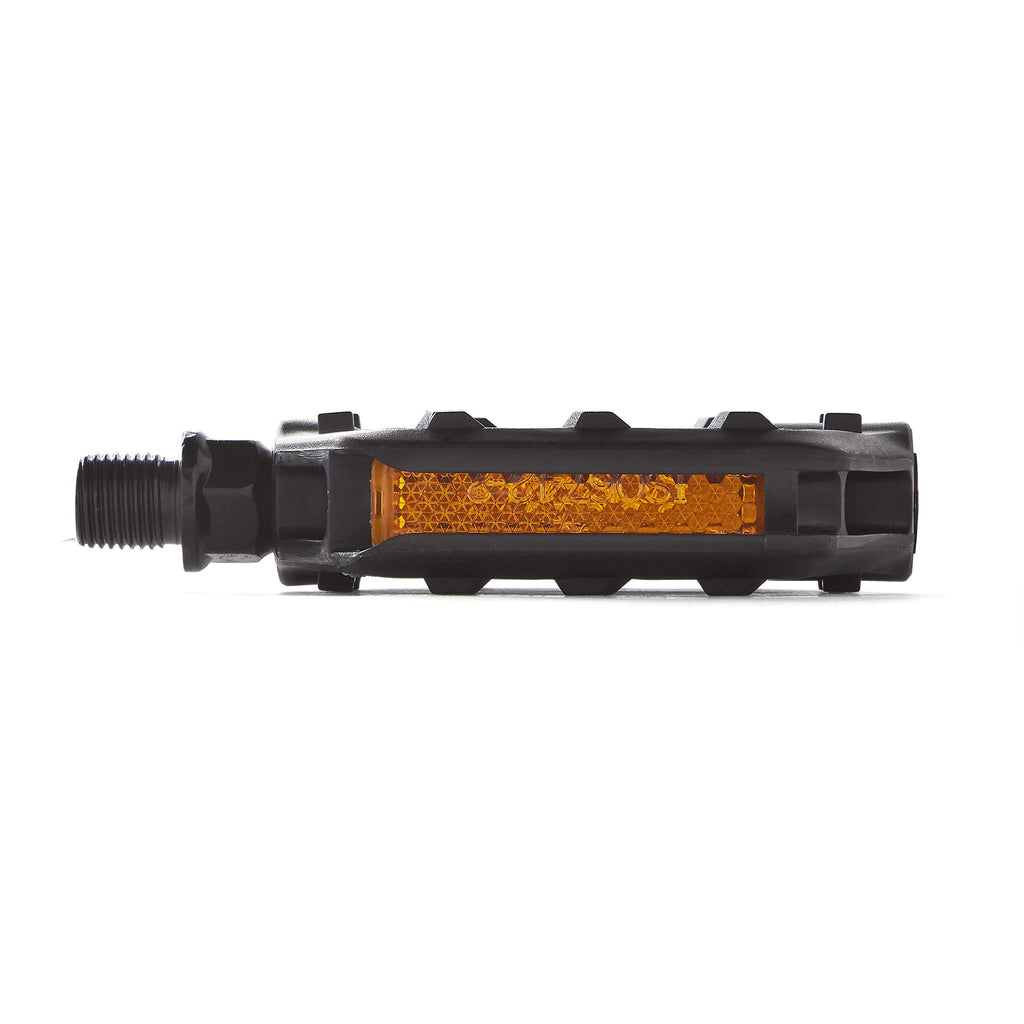 Bw Youth Bicycle Pedals - Kids Sized Bike Pedals With 1/2 Spindle - Black