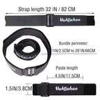 Vukgahao Bike Wheel Stabilizer Heavy Duty Versatile Hook & Loop Securing Straps Tie Downs Fastening Stabilizer Straps Reusable B