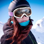 Outdoormaster Ski Goggles Otg - Over Glasses Ski/Snowboard Goggles For Men, Women & Youth - 100% Uv Protection (Whiteframe Pinkl