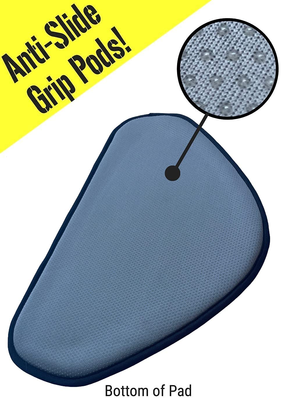 Treadlife Fitness Exercise Bike Seat Cushion - Designed To Fit Recumbent Bikes