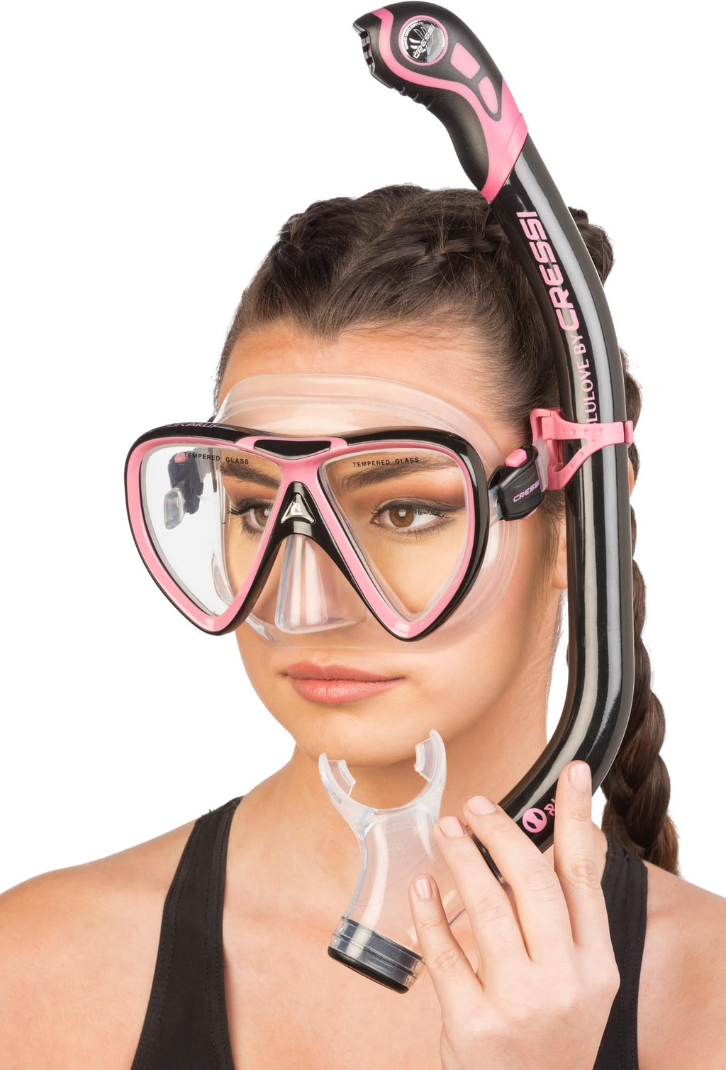 Cressi Ikarus & Orion, Black/Pink, One Size