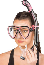Cressi Ikarus & Orion, Black/Pink, One Size