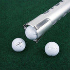 Intech Golf Ball Shag Bag With Aluminum Handle & Frame, Black