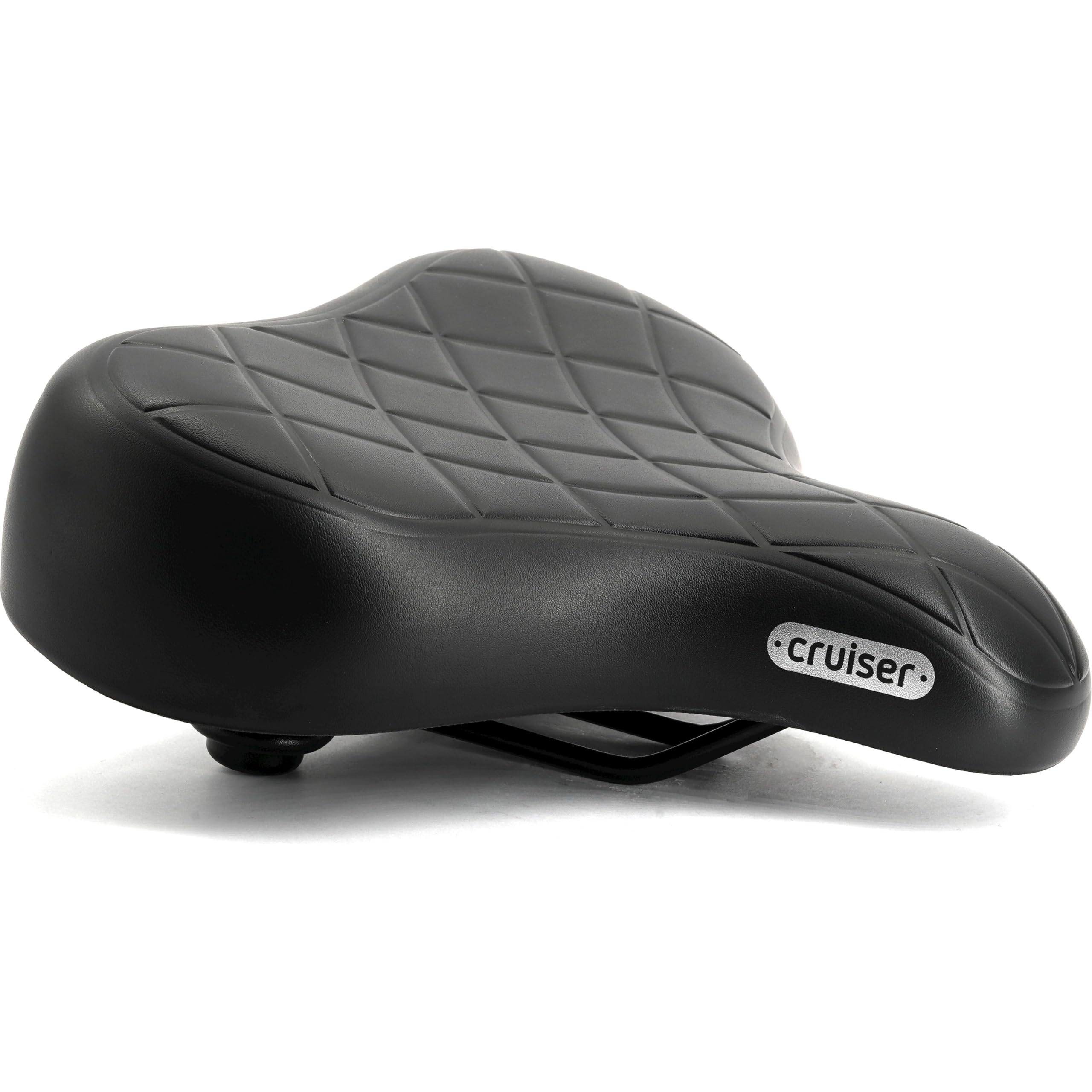 Selle Royal Cruiser, Super-Sized Comfort XL Unisex Bike Seat for Comfortable Commuting, Black, XL