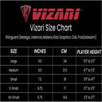 Vizari Matera Soccer Shin Guards | Lightweight Pp Shell | Foam Padded Backing | Youth Soccer Shin Guards | Soccer Equipments