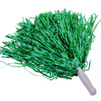 Baotongle 12 Pcs Cheerleading Squad Spirited Fun Poms Pompoms Cheer Costume Accessory For Party Dance Sports (Greens)
