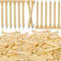 Mudder 3500 Pcs Bamboo Golf Tees Bulk Professional Golf Tees Reduce Friction Side Spin for Club Men Women Kids Accessories (3-1/