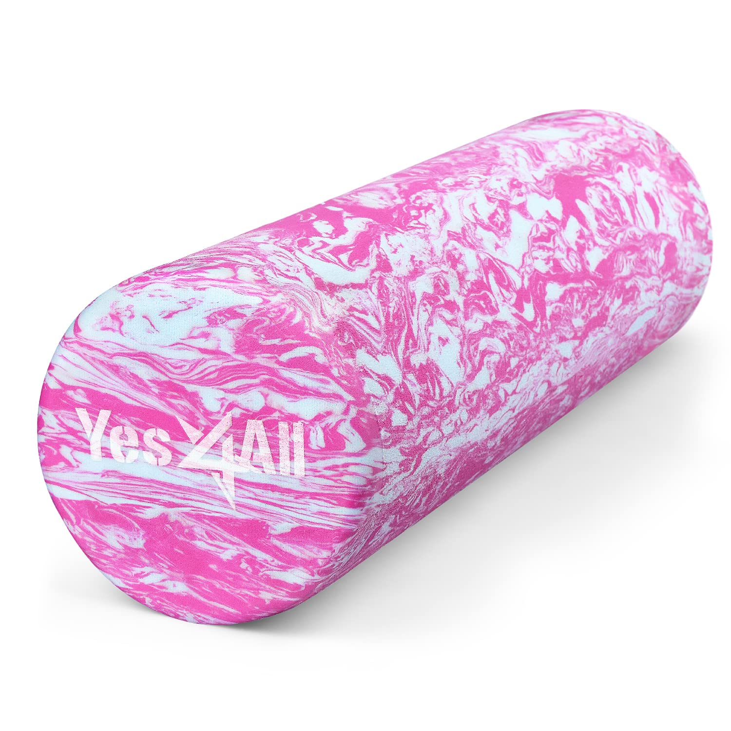 Yes4All Eva Foam Roller For Deep Massage, Rehabilitation And Physical Therapy (18 Inch, Unicorn Marbled)