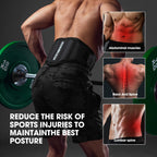 Manueklear Gym Weight Lifting Belt Weight Lifting Workout Weightlifting Powerlifting Belt For Men Women - 7.5Inch - Bodybuilding