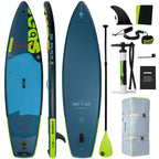 Seaseesup Inflatable Paddle Board Stand Up Paddleboards, 11 Paddle Boards For Adults With Sup Accessories, Double Action Pump, I