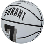Wilson Nba Player Icon Mini Basketball - Kevin Durant , Mini Size,White/Black