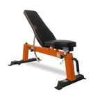 Cap Barbell Deluxe Utility Weight Bench, Orange