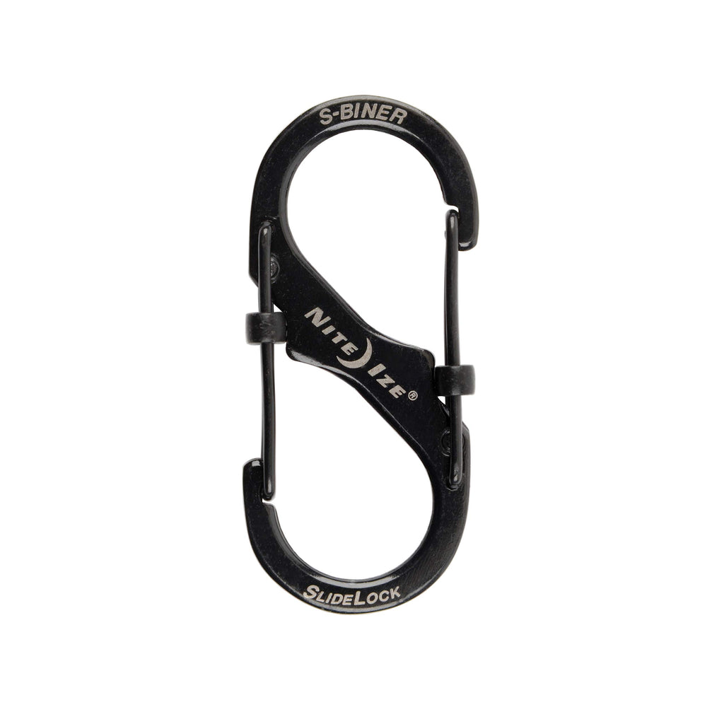 Nite Ize Lsb2-01-R3 S-Biner Slidelock Dual Locking Carabiner, Size #2, Stainless