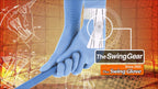 Swing Glove Black Left Best Golf Training Aid/Play All Mens Sizes (L)