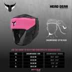 Mytra Fusion Boxing Headgear - Sparring Gear With Adjustable Strap Mma, Muay Thai, Kickboxing, Martial Arts, Karate, Head Gear (