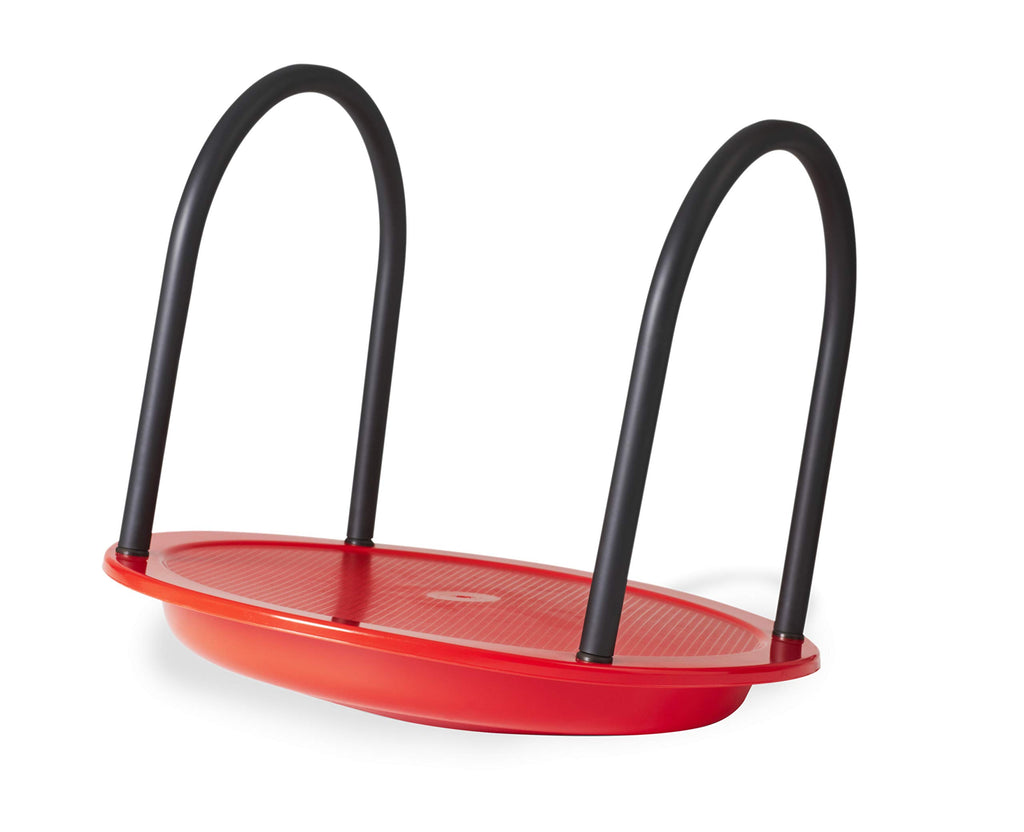 Gonge Round Seesaw, Red, 29.92'' X 29.92'' X 5.51''/23.6''