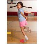 S&S Worldwide Spectrum 5'', Anti-Skid, Soft Round Vinyl Spot Markers For Pe/Gym Classes, Class Room Activities And Games, Assort