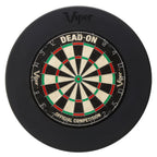 Viper By Gld Products Dead On Sisal Dartboard, Two Sets Starter Darts, Throw Line, Viper Defender, Black
